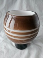 Wonderful cased studio glass vase, Mid century modern, Scandinavian