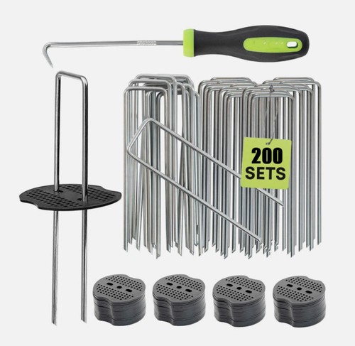 200 galvanised steel securing - 200,