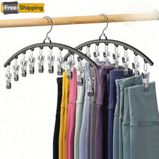 1Pc Clothes Hanger with Clips