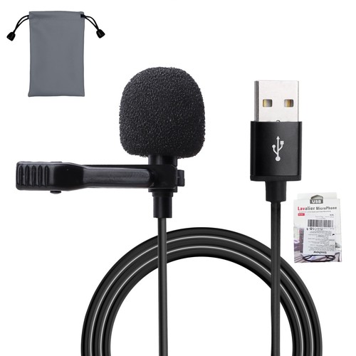 Usb lavalier microphone 5m - lavalier,