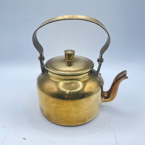 Kettle brass vintage - kettle,