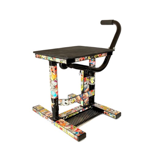 Motorcycle lift stand graphic - stand,