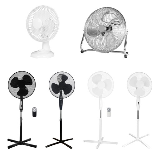 Portable pedestal fan - fan&desk,