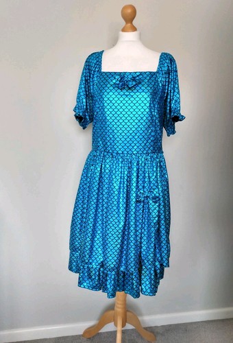 Blue mermaid dress egl - op,