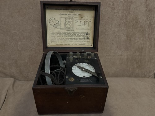 Bbc western electric crystal - electric,
