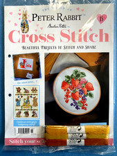 HACHETTE - THE WORLD OF PETER RABBIT - CROSS STITCH KITS - ISSUE  #15