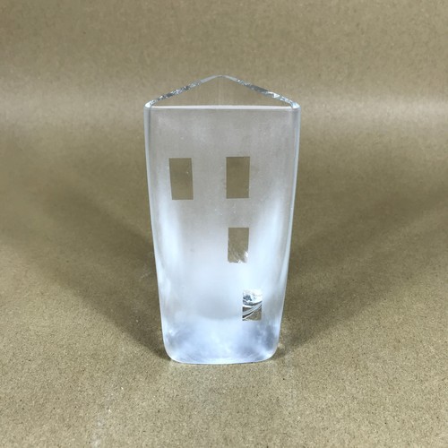 Vintage clear frosted glass - clear,