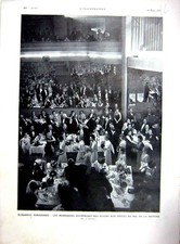 Original Old Vintage Print