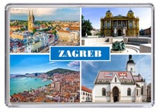 Zagreb Croatia Fridge Magnet