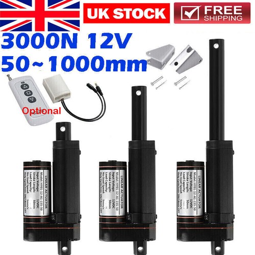 12v 3000n linear actuator - 12v,