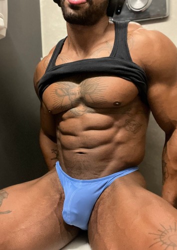 New men sexy blue string - men's,