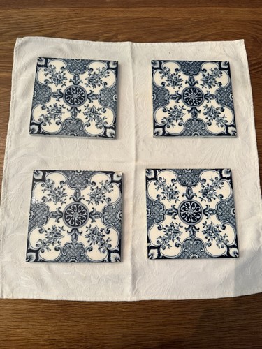 Antique edwardian tiles - edwardian,
