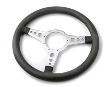 Steering wheel leather rim - leather,