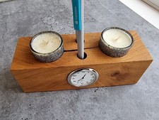 Handmade Oak Table Desk Clock
