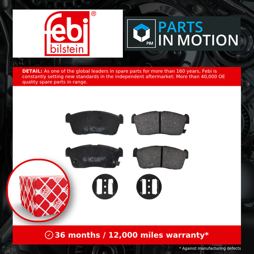Brake pads set fits - set,