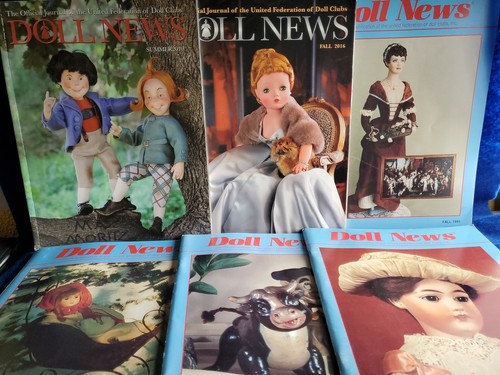 Doll news magazine lot - lot, 6
