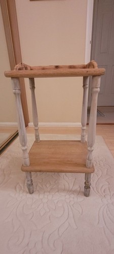 Vintage bedside table coffee - bedside,