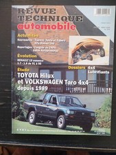 technical review Toyota Hilux 2.4 d VW Volkswagen Taro 4x4 Xtra double cab SR 