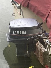 2006 yamaha 2 stroke 15hp outboard engine. just serviced.