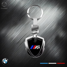 Luxury Car 3D Metal Badge Key Holder Key Chain Key Ring For BMW M For All Models