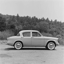 1956 Hillman Minx Model Road Test 2 Motor Racing Old Photo