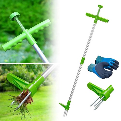 Standing weed puller - standing,