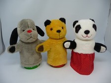 SOOTY SWEEP & SUE Hand Puppets