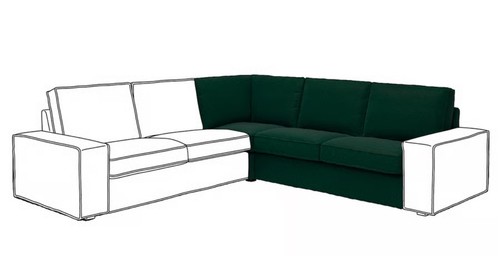 Brand new ikea kivik - kivik, cover