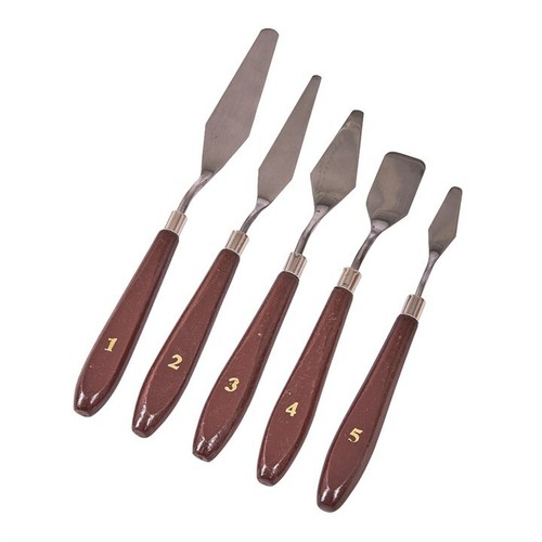 5pc palette knives spatula - 5pc,