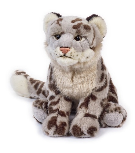 Snow leopard plush toy - snow, 650028