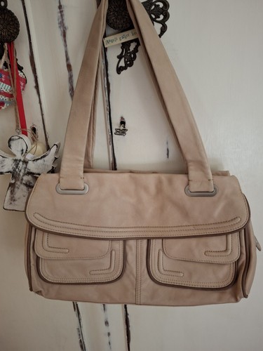 Large mimco leather bag - large,