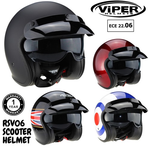 Viper v06 open face scooter - rs-v06,