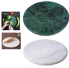 Marble Chakla Hand Made Roti Chapati Chopping Board 10" 11" Platter Serving