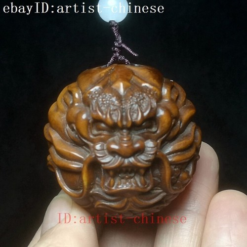 Old chinese boxwood hand - old,