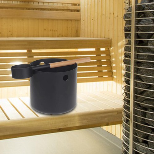 Sauna bucket and ladle - ladle, set