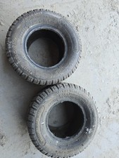 13 6.50 6 front tyres ride on lawn mower john deere pair two front
