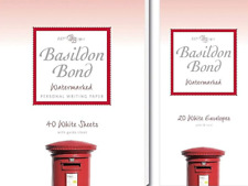 Basildon Bond No 3 White Paper Writing Set Includes Writing Pad & Envelopes