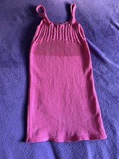 Zara Pink Knit Mini Dress Size