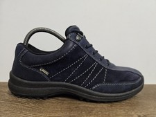 Hotter GTX  Shoes Mist STD Womens Nubuck Stability Walking Trainer UK 7 EU 41