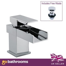 Chrome Waterfall Basin Mono