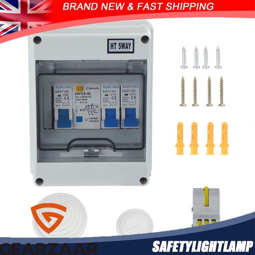 Mains fuse box for - fuse, camper