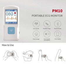 Handheld PM10 ECG EKG Monitor