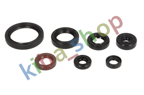 Crankshaft gaskets set - gaskets, per