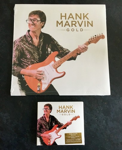 Hank marvin gold vinyl new - gold, lp