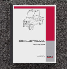 SIDE BY SIDE SERVICE SHOP REPAIR MANUAL FITS CASE IH SCOUT XL GAS DIESEL