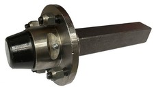 Trailer Axle Stub 35x200mm 4