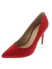 Size 9M MICHAEL KORS DOROTHY FLEX PUMP SCARLET RED WOMEN'S SLIP ON HEELS SHOES