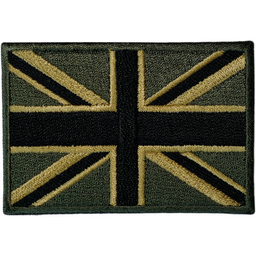 Green flag patch - patch, sew
