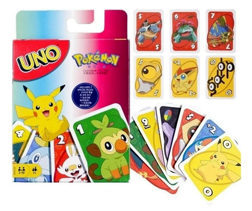 Pokemon uno card - game, family