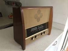 Vintage 1950’s MURPHY Type A 262 Valve Wood Radio - Mains Power 240v Working